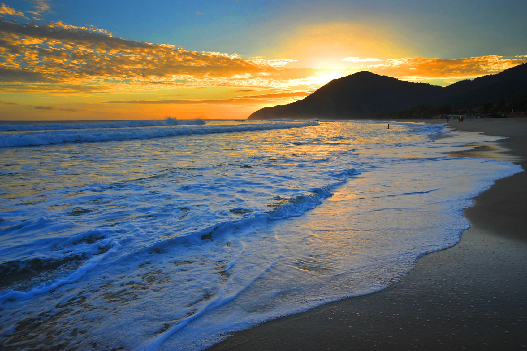 Pôr do Sol em Maresias